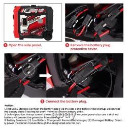 Portable Inverter Generator 5000W Petrol+ App Start For Outdoor Power Supply