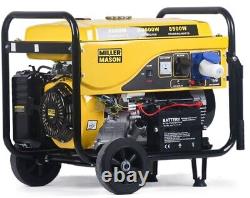 Portable Key Start Petrol Engine Generator 10.5kva 16hp 4stroke New Uk