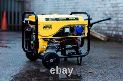 Portable Key Start Petrol Engine Generator 10.5kva 16hp 4stroke New Uk