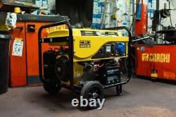Portable Key Start Petrol Engine Generator 10.5kva 16hp 4stroke New Uk