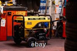 Portable Key Start Petrol Engine Generator 10.5kva 16hp 4stroke New Uk