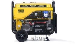 Portable Key Start Petrol Engine Generator 10.5kva 16hp 4stroke New Uk