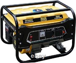 Portable Petrol Engine Generator 3.4kva 2800w 8hp 4 Stroke G6500w