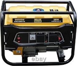 Portable Petrol Engine Generator 3.4kva 2800w 8hp 4 Stroke G6500w