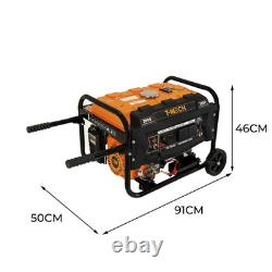 Portable Petrol Generator 3300W 7HP 4 Stroke 210cc Electric Key