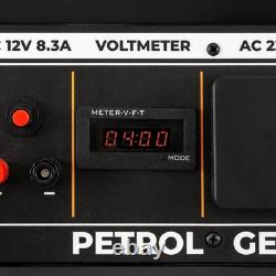 Portable Petrol Generator 3300W 7HP 4 Stroke 210cc Electric Key