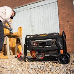 Portable Petrol Generator 3300W 7HP 4 Stroke 210cc Electric Key Start Digital