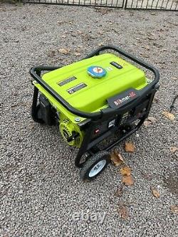 Portable Petrol Generator 4 Stroke 2.7KW 230V AC & 12V DC Bohmer-AG WX-2700