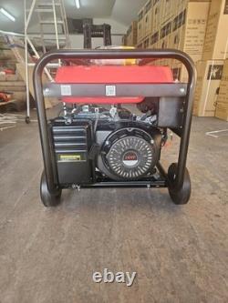 Portable Petrol Generator 7500W-E 8.4 KVA 16HP Power Electric Key Start wheels