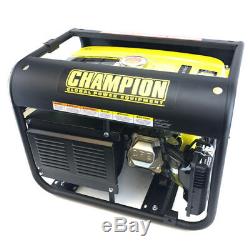 Portable Petrol Generator Champion CPG4000E1 3.75kVA with Electric Start