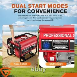 Portable Petrol Generator Compact Power Generator for Home & Site Us 7.5HP