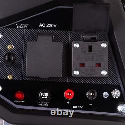 Portable Petrol Generator On Wheels 3.8Kw 12V DC 230v AC Bohmer 3800K-E