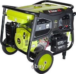 Portable Petrol Generator On Wheels 5.0Kw 12V DC 230v AC Bohmer 5000K-E