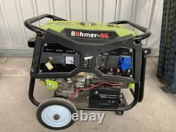 Portable Petrol Generator On Wheels 7.0Kw 12V DC 220v AC Bohmer 7000K-E