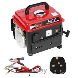 Portable Petrol Generator Recoil Start Outdoor 2 Stroke 2HP Quiet Camping Power