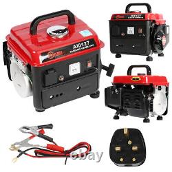 Portable Petrol Generator Recoil Start Outdoor 2 Stroke 2HP Quiet Camping Power