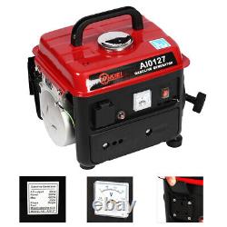 Portable Petrol Generator Recoil Start Outdoor 2 Stroke 2HP Quiet Camping Power