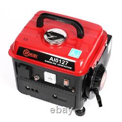 Portable Petrol Generator Recoil Start Outdoor 2 Stroke 2HP Quiet Camping Power