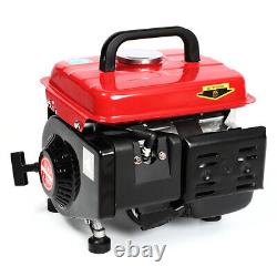 Portable Petrol Generator Recoil Start Outdoor 2 Stroke 2HP Quiet Camping Power