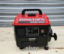 Portable Petrol Generator Zongshen ZSQF950 2-Stoke Good Working Order NIB