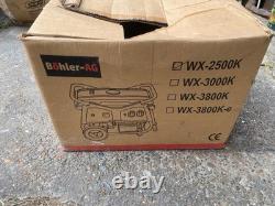 Portable Petrol Generator on wheels 2.2Kw 12V / 230v AC Bohmer AG WX-2500K -£160
