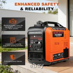 Portable Petrol Inverter Generator 2.5-2.8KW Suitcase Silent Recoil Backup Power