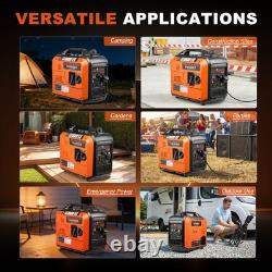 Portable Petrol Inverter Generator 2.5-2.8KW Suitcase Silent Recoil Backup Power