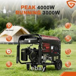 Portable Petrol Inverter Generator 3000W 13HP 215CC 4 Stroke Manual Engine 220V