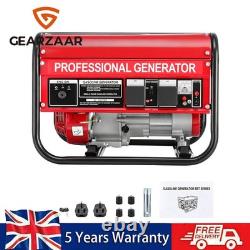 Portable generator emergency use gas generator construction power