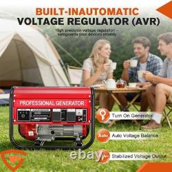 Portable generator emergency use gas generator construction power