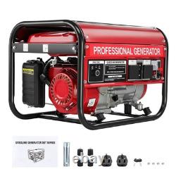 Portable generator emergency use gas generator construction power