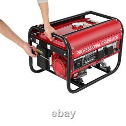 Portable generator emergency use gas generator construction power