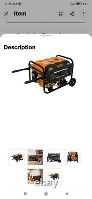 Portable patrol generator 3300W 7HP 4 Stroke, 210cc, electric key start digital
