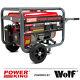 Powerking Petrol Generator Pkb5000lr 3200w 4kva Wolf 7hp 4 Stroke & Wheel Kit