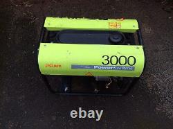 Pramac Es3000 2.4 Kva 110 Volt Site Safe Generator Honda Gx Engine 2015 Model