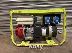 Pramac Honda GX200 3.4KVA Dual Voltage Generator 110V-230V