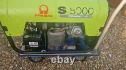 Pramac S8000 petrol generator electric start used