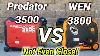 Predator 3500 Vs Wen 3800 Full Test Weight Sound And Load Better Than Predator