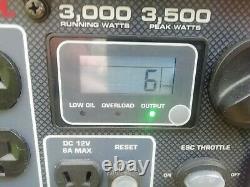 Predator 3500w silent inverter generator