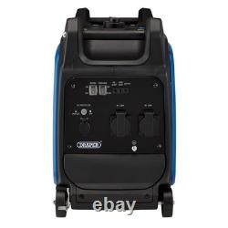 Quiet Petrol Inverter Generator 2800W Portable 4-Stroke Draper 95198