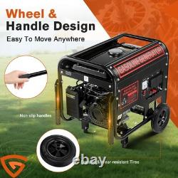 Recoil Portable Petrol Generator With WHEELS 15L Tank 215cc 3kwith2.1kw 4 Stroke UK