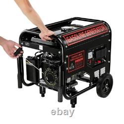 Recoil Portable Petrol Generator With WHEELS 15L Tank 215cc 3kwith2.1kw 4 Stroke UK