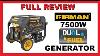 Review Firman 7500 Watt Dual Fuel Portable Generator Gas Propane Lpg Lowe S H07552 7500w 120 240