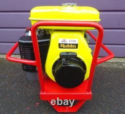 Robin Powerful 4kW petrol generator 115 / 230V Subaru Robin engine. Wheeled