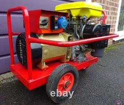 Robin Powerful 4kW petrol generator 115 / 230V Subaru Robin engine. Wheeled