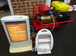 Robin Powerful 4kW petrol generator 115 / 230V Subaru Robin engine. Wheeled