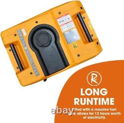 RocwooD 4000W Inverter Generator Portable Petrol Quiet Lightweight 230V UK Plug
