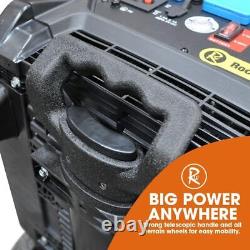 RocwooD 4000W Inverter Generator Portable Petrol Quiet Lightweight 230V UK Plug