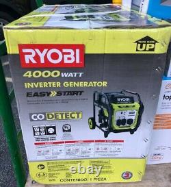 Ryobi RYi4022X 4000 Watt Gasoline Powered Digital Inverter GeneratorNEW