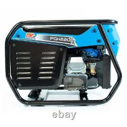 SGS 2.8 kVA Portable Petrol Generator with Oil & Flylead, 2000W 5.5HP 4-Stroke